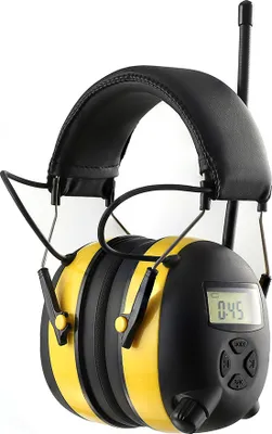 Produktbild von Am/fm Radio Gehörschutz Lärmreduzierender Kapselgehörschutz 30 dB Lärmreduzierender Gehörschutz für Arbeit und Schießen