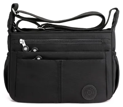 Produktbild von Solidchoice – Lässige Umhängetasche für Damen – Leichte, wasserdichte Nylon-Tasche für Sport und Reisen