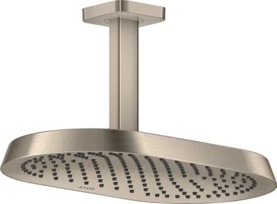 Produktbild von hansgrohe AXOR ShowerSphere Kopfbrause 370/220 1-jet mit Deckenanschluss, 39760820