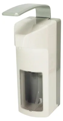 Produktbild von 1x Wandspender 32 x 10,5 x 21,5 cm weiss 1000 ml mit Langarmhebel