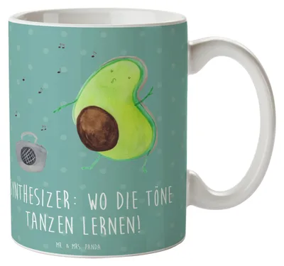 Produktbild von Mr. & Mrs. Panda Tasse Synthesizer Tanz - Meeresbrise - Geschenk, Musik, Klänge, Tanzen, haferl, Musiker, Trinkbecher, Instrument, Kaffeetasse, Klanglandschaften, Lernen