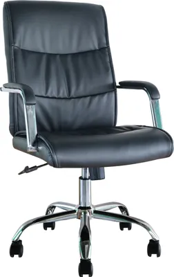 Produktbild von Casa Dolce Bürostuhl KONITA, schwarz, 57,5x68x100-110 cm, drehbar und höhenverstellbar, Stoff
