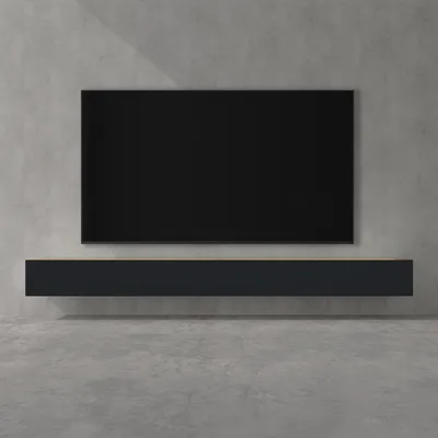 Produktbild von doporro TV Lowboard hängend Fernsehschrank Wohnzimmer | TV-Schrank hängend Fernsehtisch Hängeschrank 320cm Fernsehschrank02