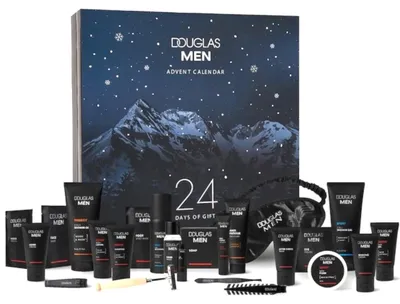 Obrázok produktu pre Men Adventný Kalendár 2026 Beauty Vianočný Kalendár pre Mužov s Pleťovými Produktmi