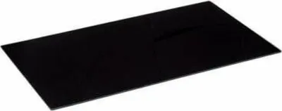 Zdjęcie produktu dla DESKA DO KROJENIA 52x30 cm SZKLANA czarna marmurowy wzór
