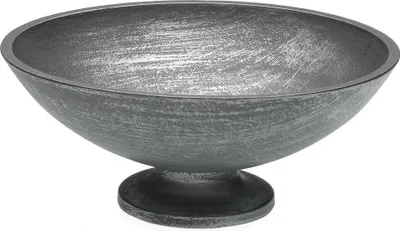 Image de Figurine décorative versa argentée 24,5 x 9 x 24,5 cm