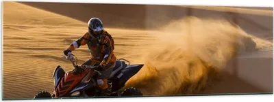 Produktbild von Bilder auf glas - Safari Rallye Wettkämpfe Sport - 160x50cm - Glasbilder - Wandbilder - Kunstdruck - zum Aufhängen bereit - Wanddekoration aus Glas - Glas Bilder - Wandbild auf Glas - GAB160x50-2268