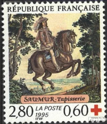 Produktbild von Briefmarken Frankreich 1995 Mi 3091A (kompl.Ausg.) gezähnt 12 1/2 : 13 postfrisch Rotes Kreuz