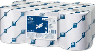 Produktbild von Tork® 471113 Rollenhandtuch Advanced  – 6 Rollen 19,5 cm x 143 m, 2-lag., weiß