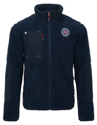 Immagine prodotto di Gilet in pile da uomo Nordberg Olaf, colore blu navy - Taglia