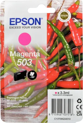 Zdjęcie produktu dla Epson C13T09Q34010 Epson Tintenpatrone magenta 503 T 09Q3