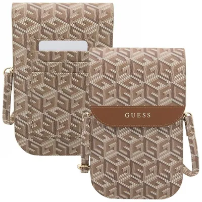Obrázok produktu pre Torebka Guess Gcube Stripe Guwbhgcfsew - Brązowa