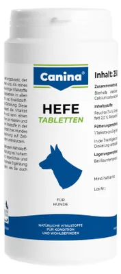 Immagine prodotto di Compresse di lievito Canina 250g