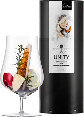 Produktbild von Eisch Vorteilset 12 Stück Bierglas 522/15 in Geschenkröhre UNITY SENSISPLUS 25222215 und Geschenk + Spende