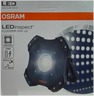 Produktbild von OSRAM LED inspect Flooder 10w LD 1200 Lm Werkstattlampe USB