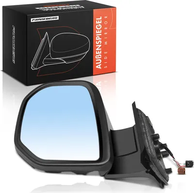 Image de Frankberg 1x Rétroviseur extérieur Gauche pour Citroën Berlingo Fourgon/MPV Multispace Peugeot Partner Tepee