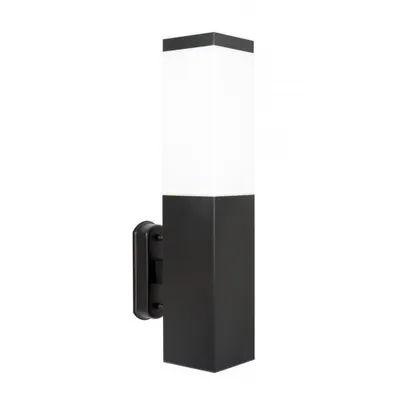 Immagine prodotto di Lampada da parete per esterni 1xE27 nero IP44 SU-MA Inox SS802-A BL