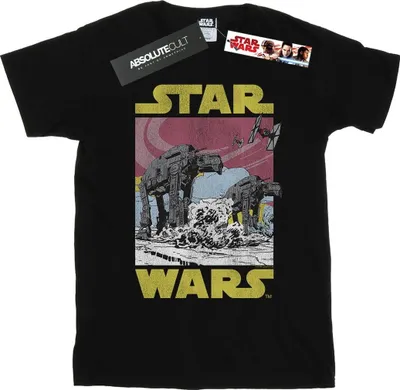 Obrázek produktu pro Star Wars - "The Last Jedi AT-AT" tričko pro chlapce BI36640 (128) (Black)