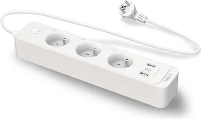 Produktbild von TP-Link Tapo P300 3 AC-Ausgänge Type F (CEE 7/4) 1,5 m 3 2300 W Weiß