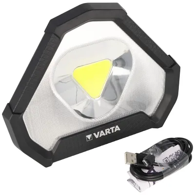 Obrázek produktu pro Varta Work Flex, LED, IP54, Černá, Bílá, Stojací pracovní světlo