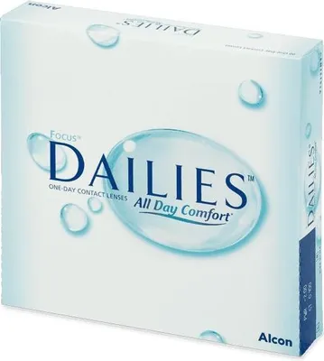 Produktbild von Alcon DAILIES 630175462121, Täglich, 90 Stück(e), 1,38 cm, 8,6 mm, -3, Nelfilcon A