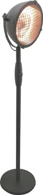 Produktbild von Elektroheizungsfuß, Metall, Schwarz, kompakt