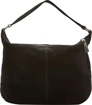 Image de s.Oliver Cuir sac à épaule Shoulder Bag Grey / Black noir