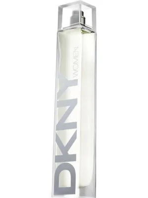 A clear, professional studio shot of a DKNY Energizing Woman Eau de Toilette bottle against a white background.