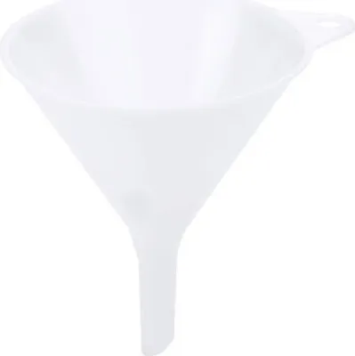Produktbild von Trichter, Kunststofftrichter, 0,05-0,8 Liter wählbar, mit Öse : 13 cm Variante: 13 cm