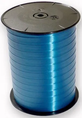 Produktbild von Geschenkband glatt 7mmx500m dunkelblau Packung mit 36 Stück