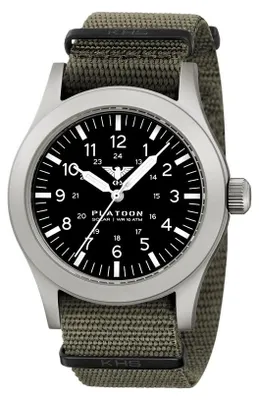 Produktbild von KHS - KHS.PLASS.NSGO - Armbanduhr - Platoon Steel Solar - Herren