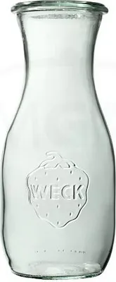 Produktbild von WECK Saftflaschen, Flasche ohne Deckel, 530 ml (6 Stück)