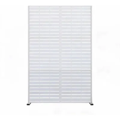Zdjęcie produktu dla Wolnostojący Metalowy Parawan Zewnętrzny Ze Stojakiem 183 X 120 Cm Dekoracyjny Panel Ogrodowy