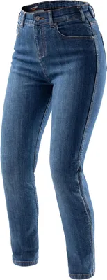 Produktbild von Rebelhorn Classic  Damen Motorrad Jeans, blau verwaschen, 30/30