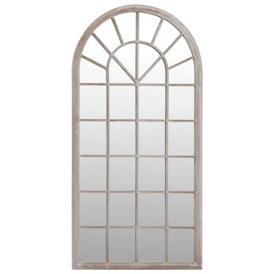 Image de vidaXL Miroir sable 90x45 cm Fer pour l'intérieur