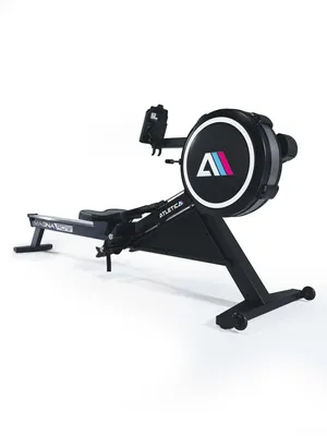 Produktbild von ATLETICA MagnaRow | Rudermaschine | Rudergerät mit 10 Stufen Luftwiderstand und zusätzlich 6 Stufen magnetischem Widerstand für Krafttraining