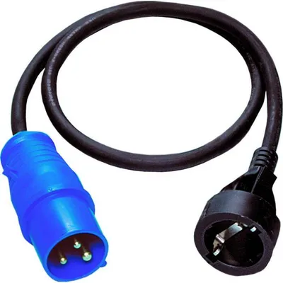 Zdjęcie produktu dla Adapter wtyczka CEE + wtyczka Schuko 150cm - Carbest