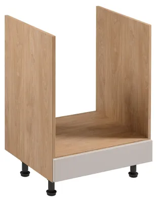 Produktbild von Herdumbauschrank – Livaro – D60ZK Beige / Sonoma Eiche
