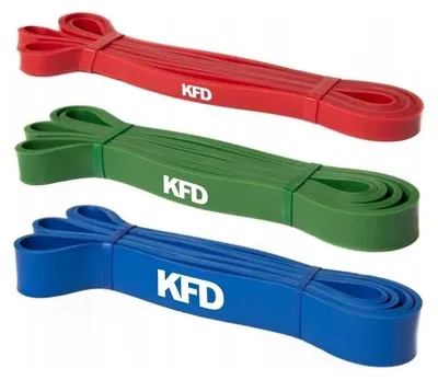 Produktbild von KFD Sport Power Band Widerstandsbänder für Krafttraining 3 Stück