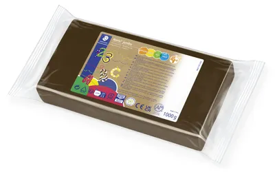 Produktbild von STAEDTLER Noris 8421 Plastilin-Knete Einzelprodukt braun, 1000 g
