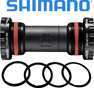 Produktbild von Shimano SM-MT501 BSA 68/73 Hollowtech II MTB / Trekking Tretlager Innenlager schwarz