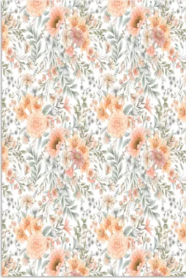 Produktbild von MuchoWow® Poster Blumen - Collage - Farben 80x120 cm - Papierdruck