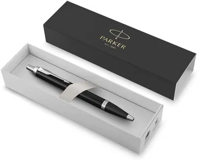 Zdjęcie produktu dla Parker IM, Spinacz, Przyciskany długopis, Niebieski, 1 szt., Średni