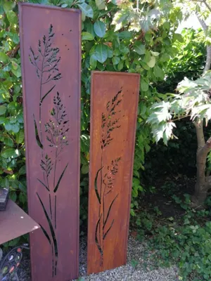 Immagine prodotto di Stele per erba in acciaio inox Stele per erba in acciaio inox - 148 cm