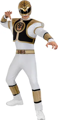 Produktbild von Kostüm Power Ranger Erwachsene weiss - M