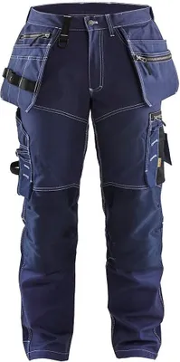 Produktbild von Handwerker Arbeitshose Mit Stretch "1790 " - Blakläder Marineblau D84