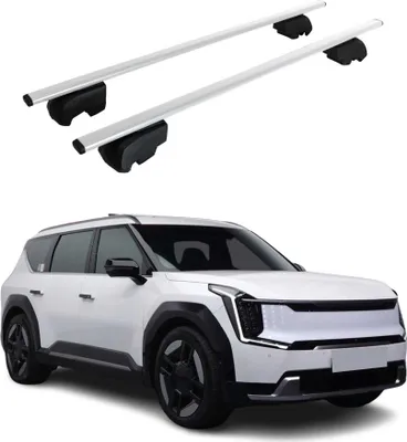 Image de Barres de toit Transversales pour Kia EV9 2023-2025 2 pcs ABE