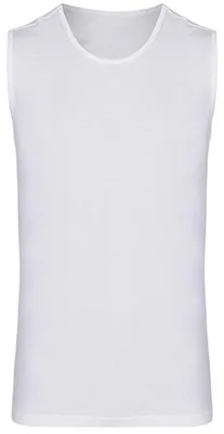 Image de Miners Mate - Haut sans manches « My » pour homme LT4204 (M) (blanc)