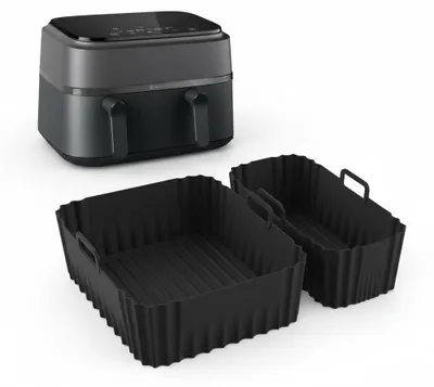 Produktbild von JL cuisine - Silikon-Backformenset - Airfryer - Hitzebeständig, KI-generiertes Bild