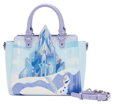 Zdjęcie produktu dla Torba podręczna loungefly disney frozen elsa's castle